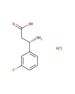 Astatech (S)-3-AMINO-3-(3-FLUOROPHENYL)PROPANOIC ACID HCL; 10G; Purity 97%; MDL-MFCD03427839